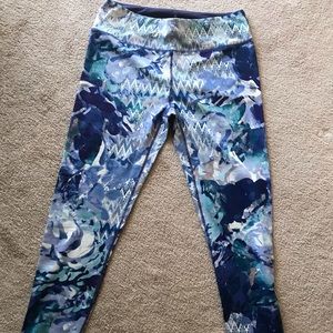 Prana printed athletic leggings